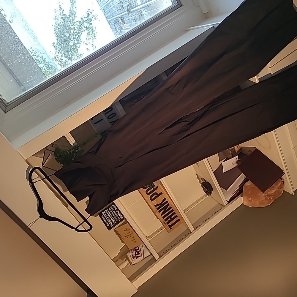 SHOWPO Black Jumpsuit Flow Open Leg Size S